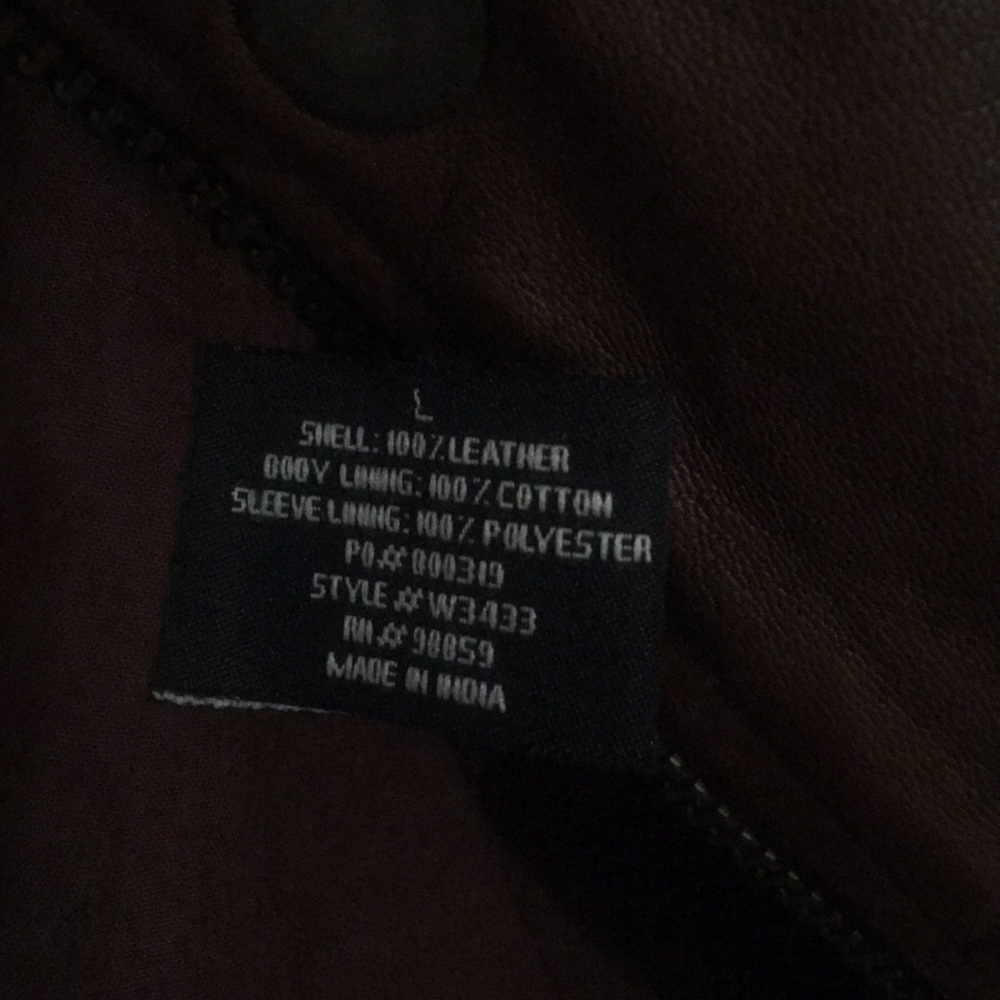 Leather jacket - Picture 4 of 4